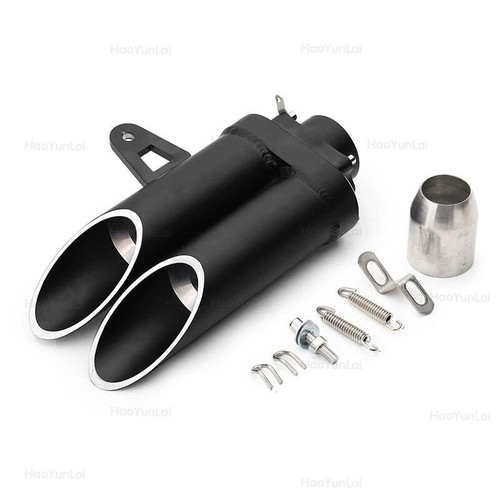 Exhaust pipe double hole 280mm - exhaust,
