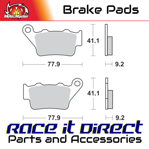 Brake pads for - f, 650